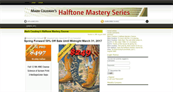 Desktop Screenshot of halftonemastery.com