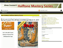 Tablet Screenshot of halftonemastery.com